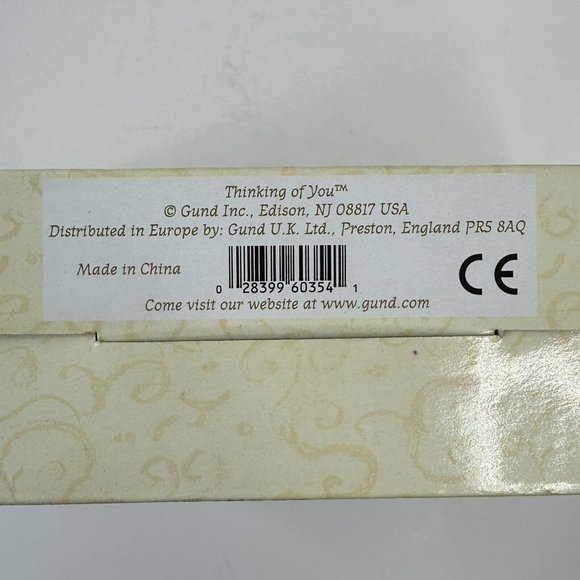 Gund Thinking Of You Friends Forever Picture Frame Bears Tree Apples Photo 4x6" - Picture 11 of 11